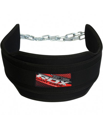 RDX 6DP Weight Training Dipping Belt with Chain
