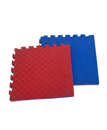 [2 PCS] Eva Interlocking Floor Mat (Red/Blue) 50cm x 50cm x 25mm
